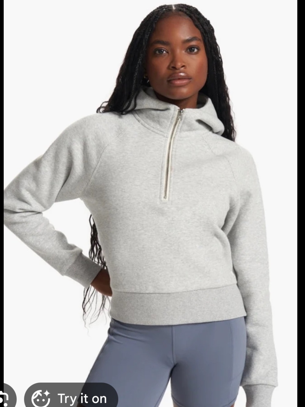 Vuori restore half zip hoodie